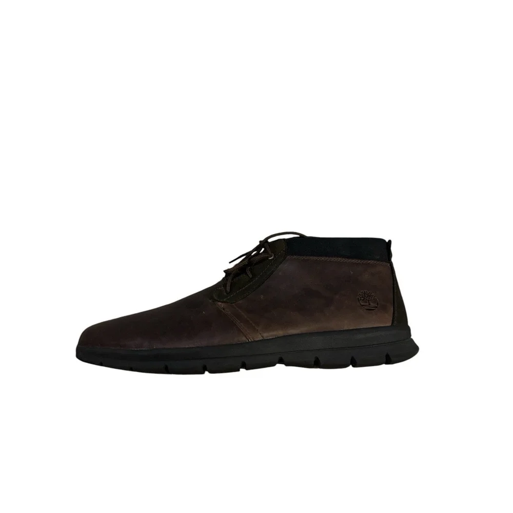 Timberlands Graydon‎ Mid Chukka Boot Brown Mens Size 13 Leather